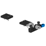 Adapter plates and feed motion for NADELFIX - -
